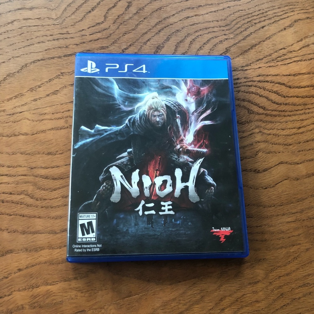 Nioh game for PS4